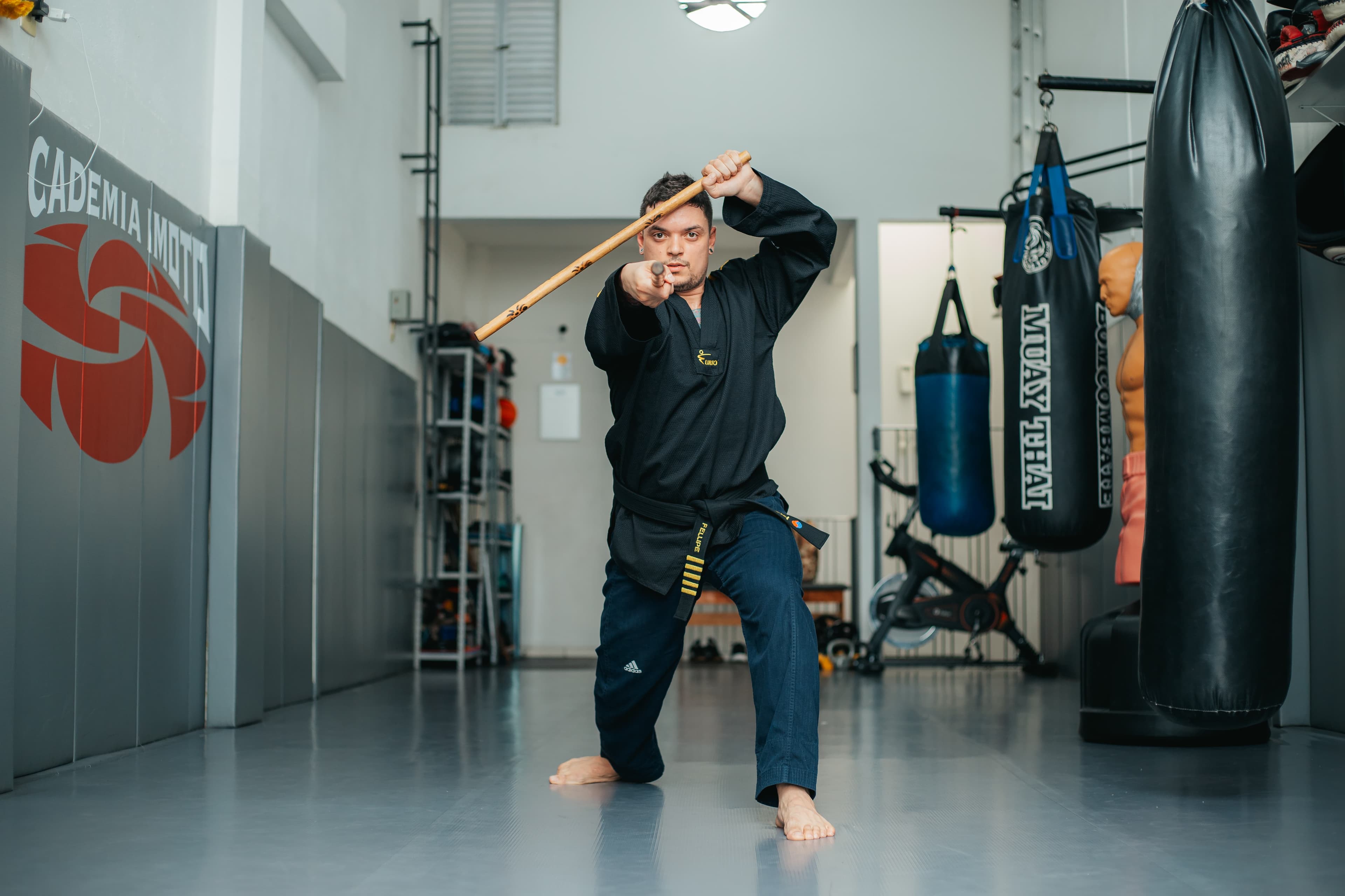 Prática de Taekwondo